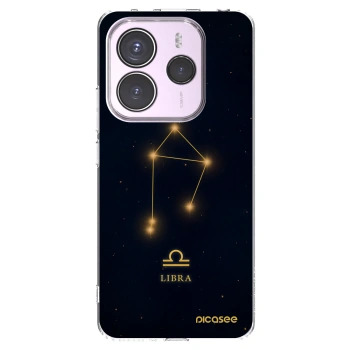 Picasee Xiaomi Redmi Note 14 5G Hülle - Transparentes Silikon - LIBRA