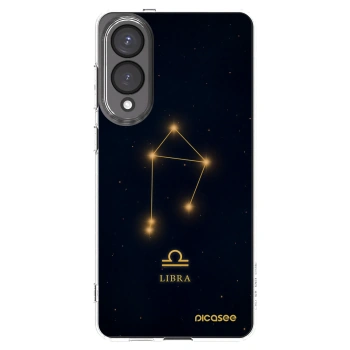 Picasee Samsung Galaxy S25 Edge 5G Hülle - Transparentes Silikon - LIBRA