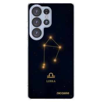 Picasee Samsung Galaxy S25 Ultra 5G Hülle - Transparentes Silikon - LIBRA