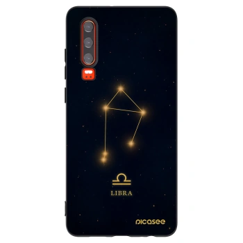 Picasee Huawei P30 Hülle - Schwarzes Silikon - LIBRA