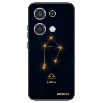 Picasee Xiaomi Redmi Note 14S Hülle - Schwarzes Silikon - LIBRA