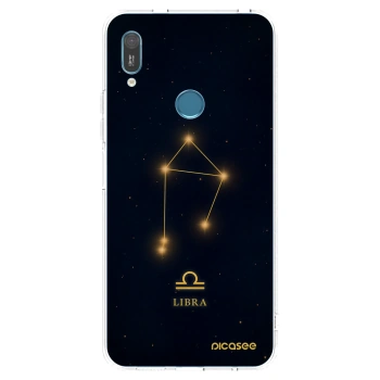 Picasee Huawei Y6 2019 Hülle - Transparentes Silikon - LIBRA