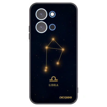 Picasee Xiaomi Redmi 15C 4G Hülle - Schwarzes Silikon - LIBRA