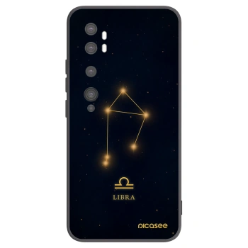 Picasee Xiaomi Mi Note 10 (Pro) Hülle - Schwarzes Silikon - LIBRA