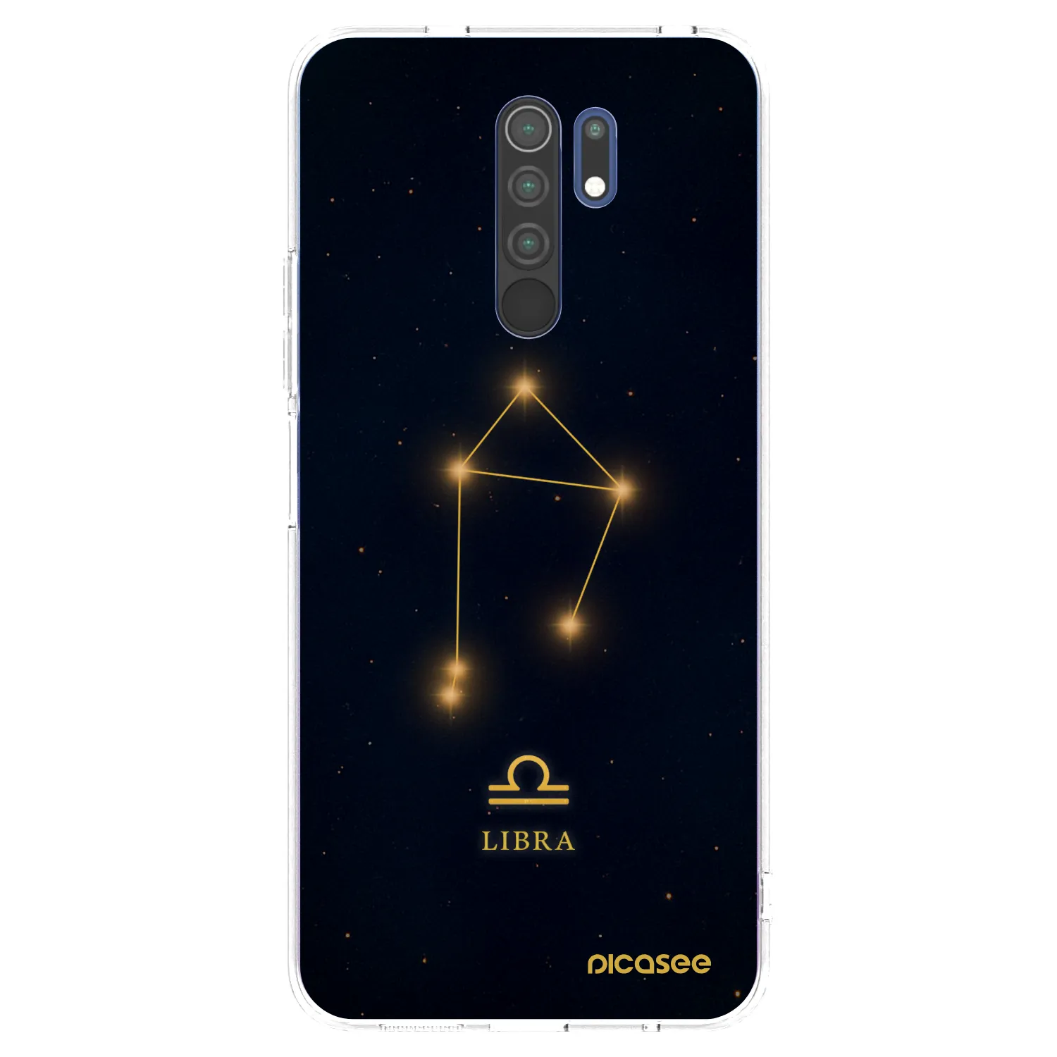 Picasee Xiaomi Redmi 9 Hülle - Transparentes Silikon - LIBRA
