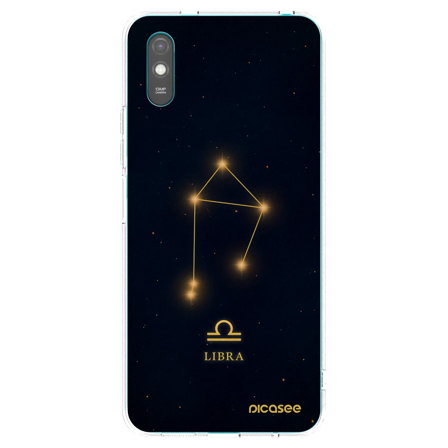 Picasee Xiaomi Redmi 9A Hülle - Transparentes Silikon - LIBRA