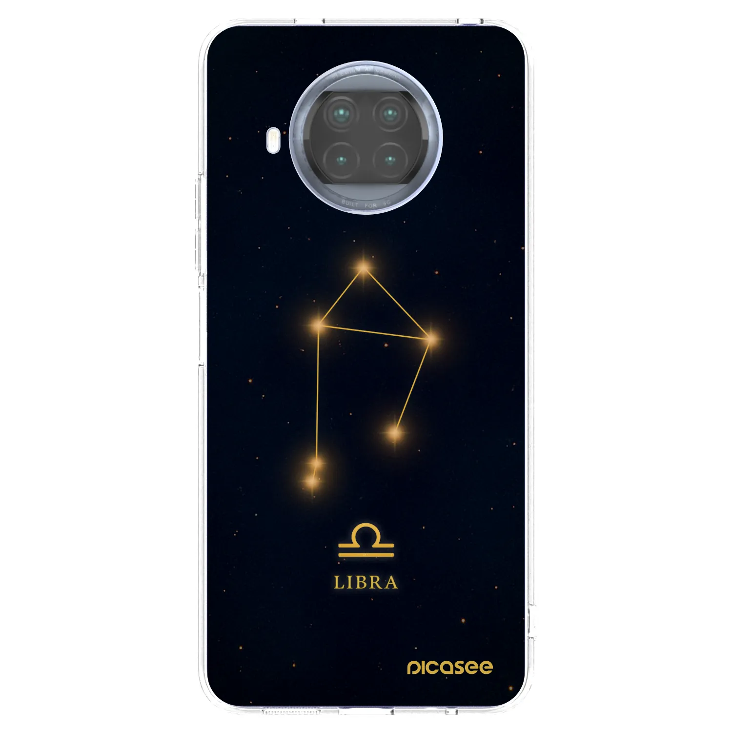 Picasee Xiaomi Mi 10T Lite Hülle - Transparentes Silikon - LIBRA