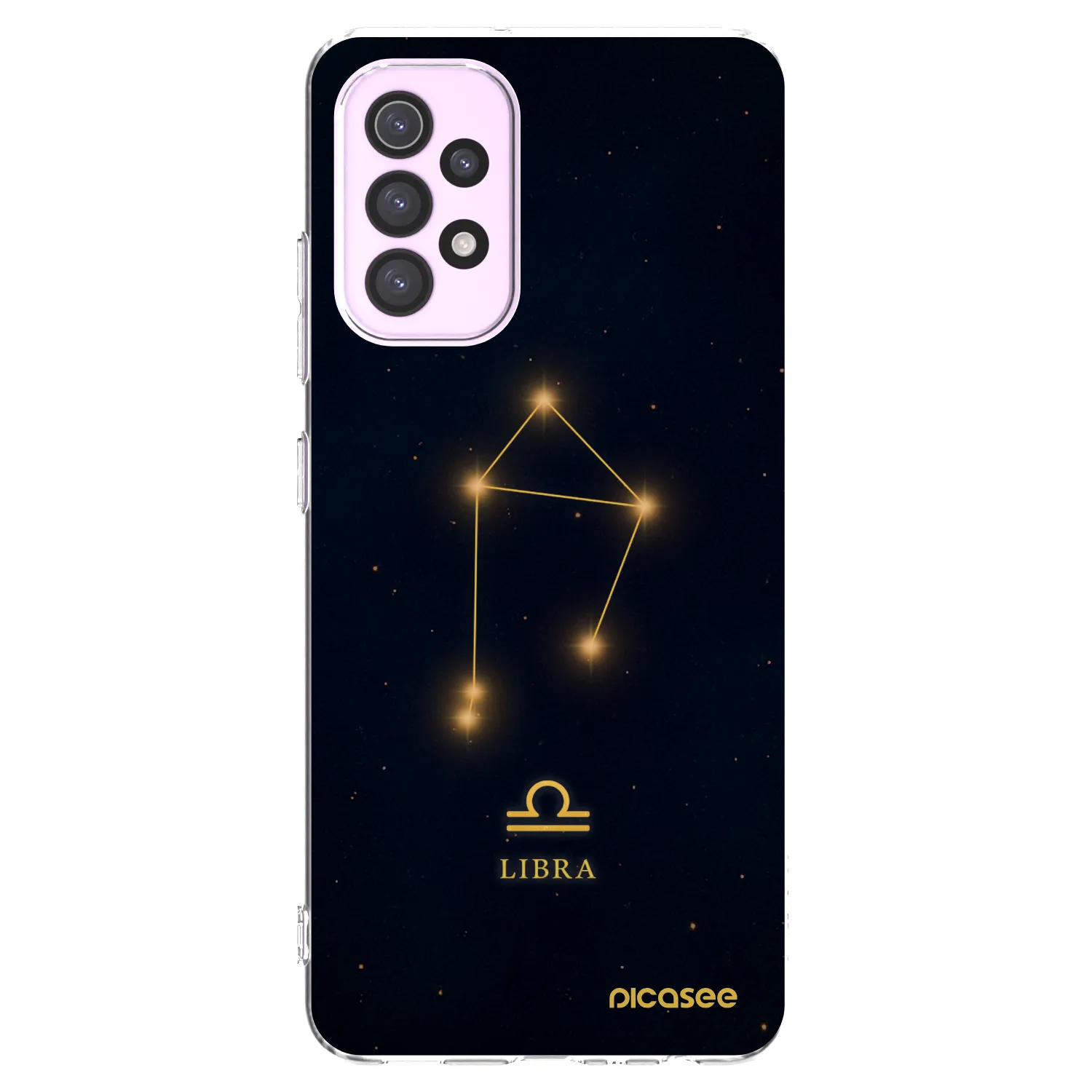 Picasee Samsung Galaxy A32 5G A326B Hülle - Transparentes Silikon - LIBRA