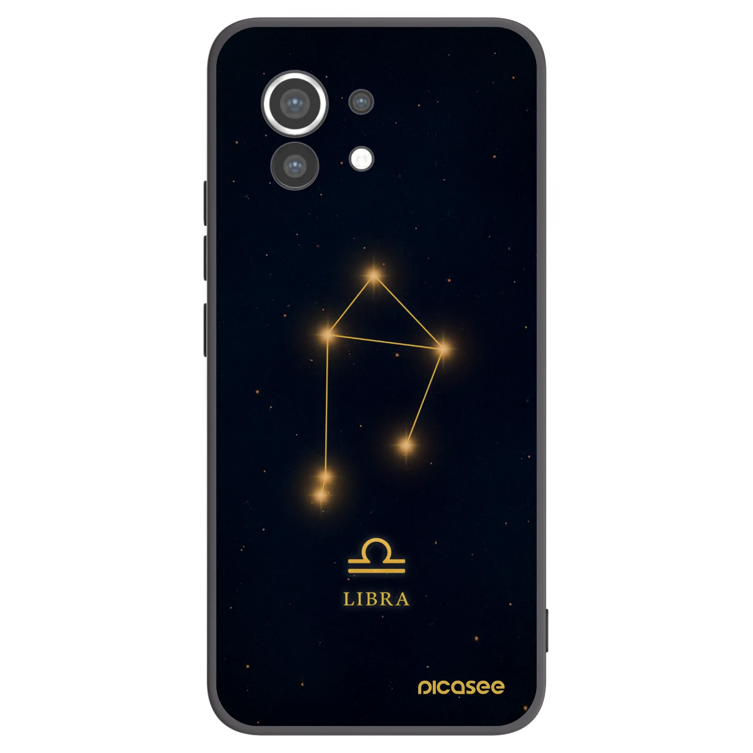 Picasee Xiaomi Mi 11 Hülle - Schwarzes Silikon - LIBRA