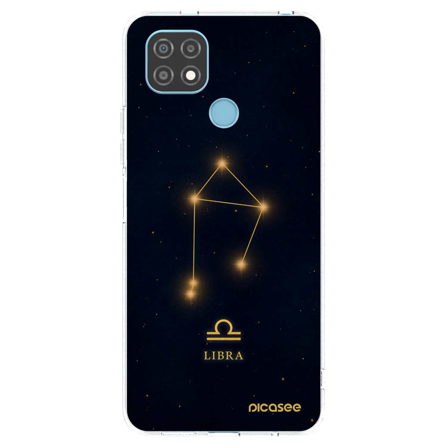 Picasee Realme C21 Hülle - Transparentes Silikon - LIBRA