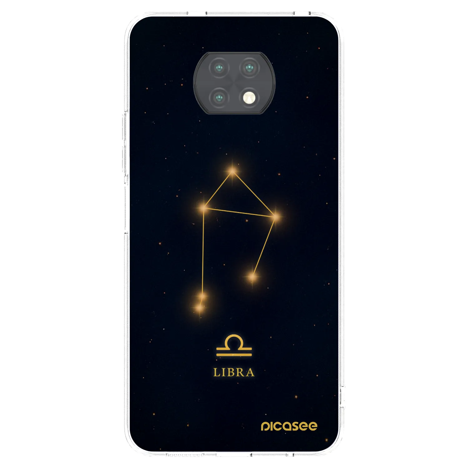 Picasee Xiaomi Redmi Note 9T Hülle - Transparentes Silikon - LIBRA