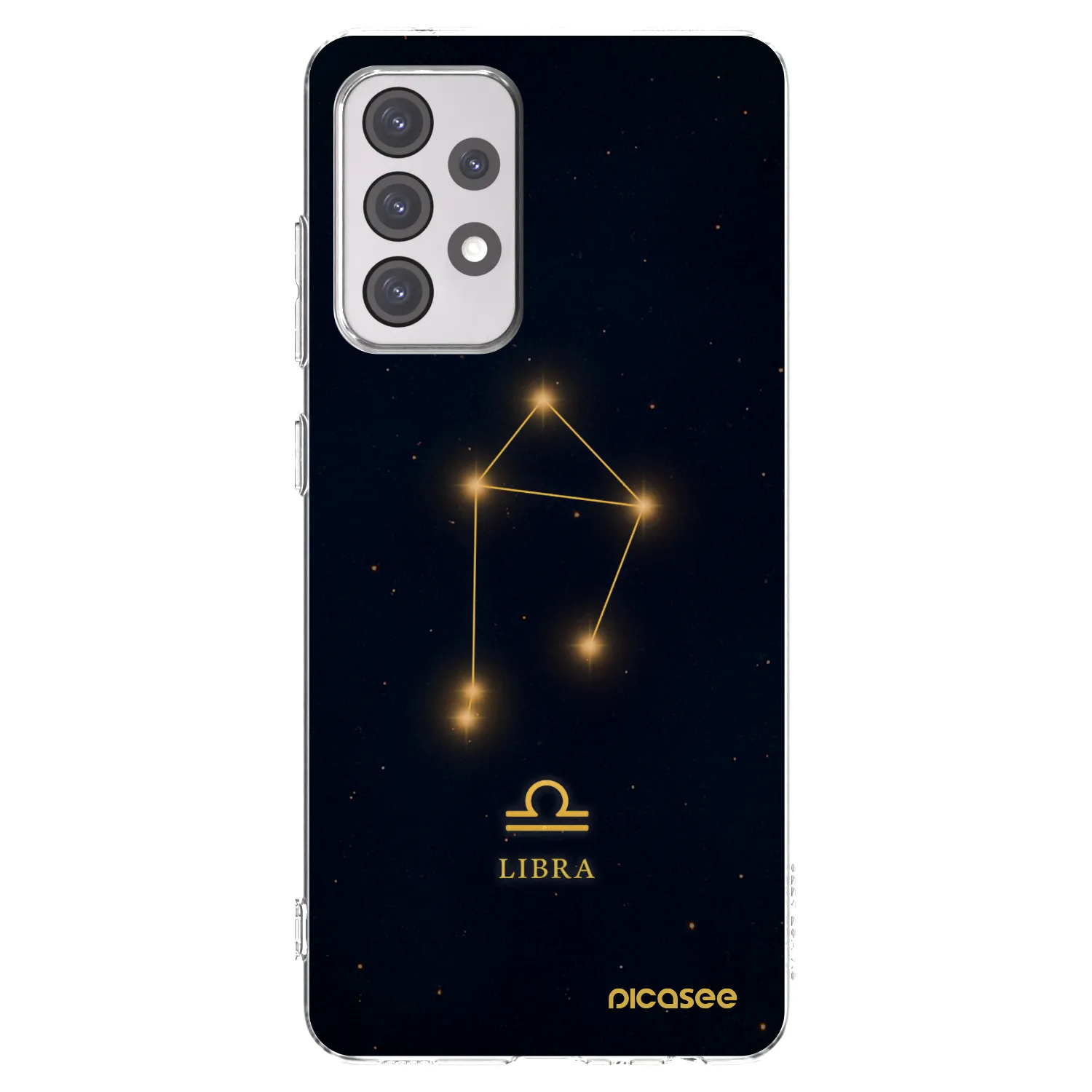 Picasee Samsung Galaxy A52s 5G A528B Hülle - Transparentes Silikon - LIBRA