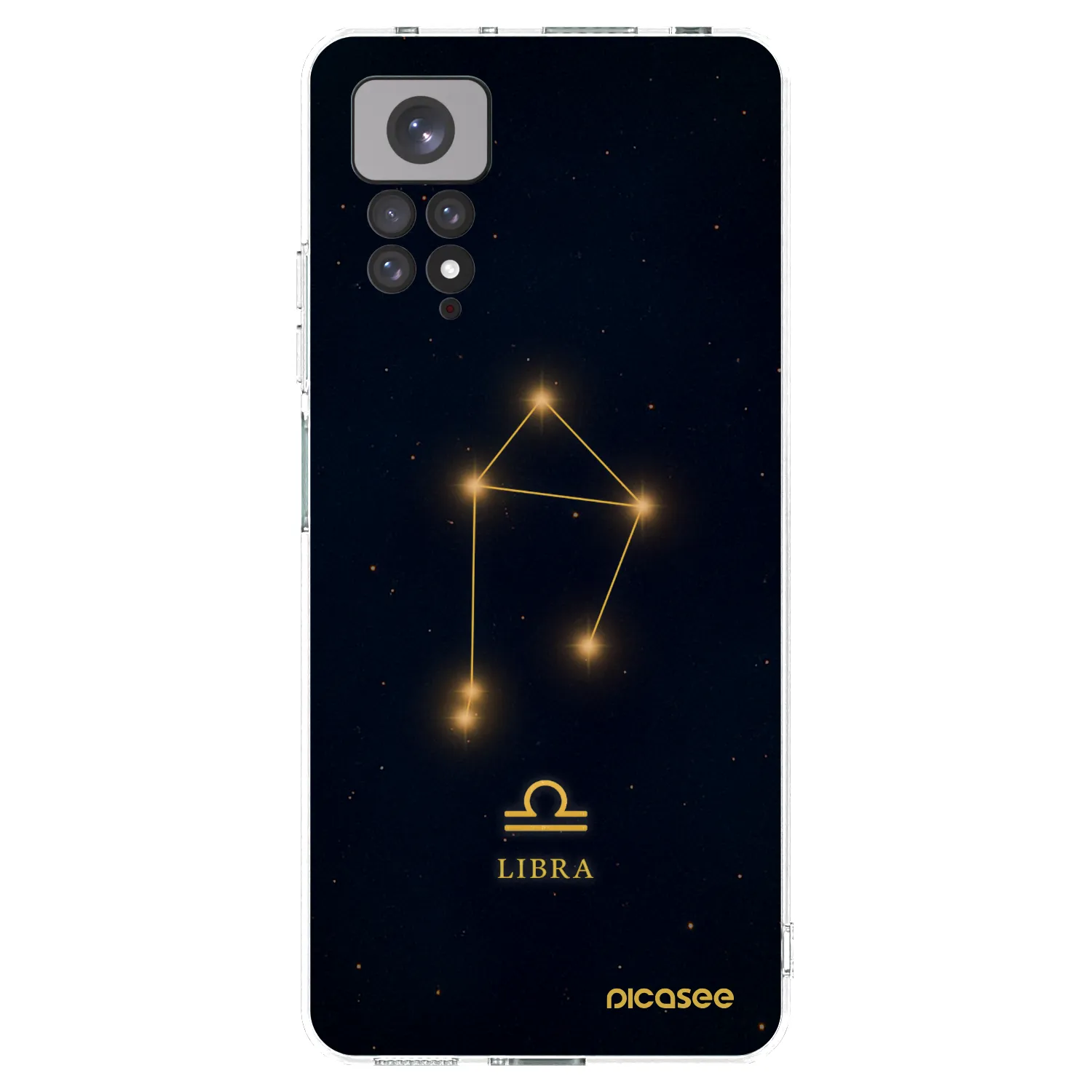 Picasee Xiaomi Redmi Note 11 Hülle - Transparentes Silikon - LIBRA