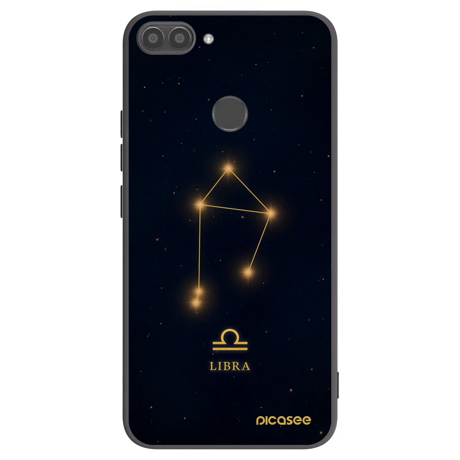 Picasee Huawei P Smart Hülle - Schwarzes Silikon - LIBRA