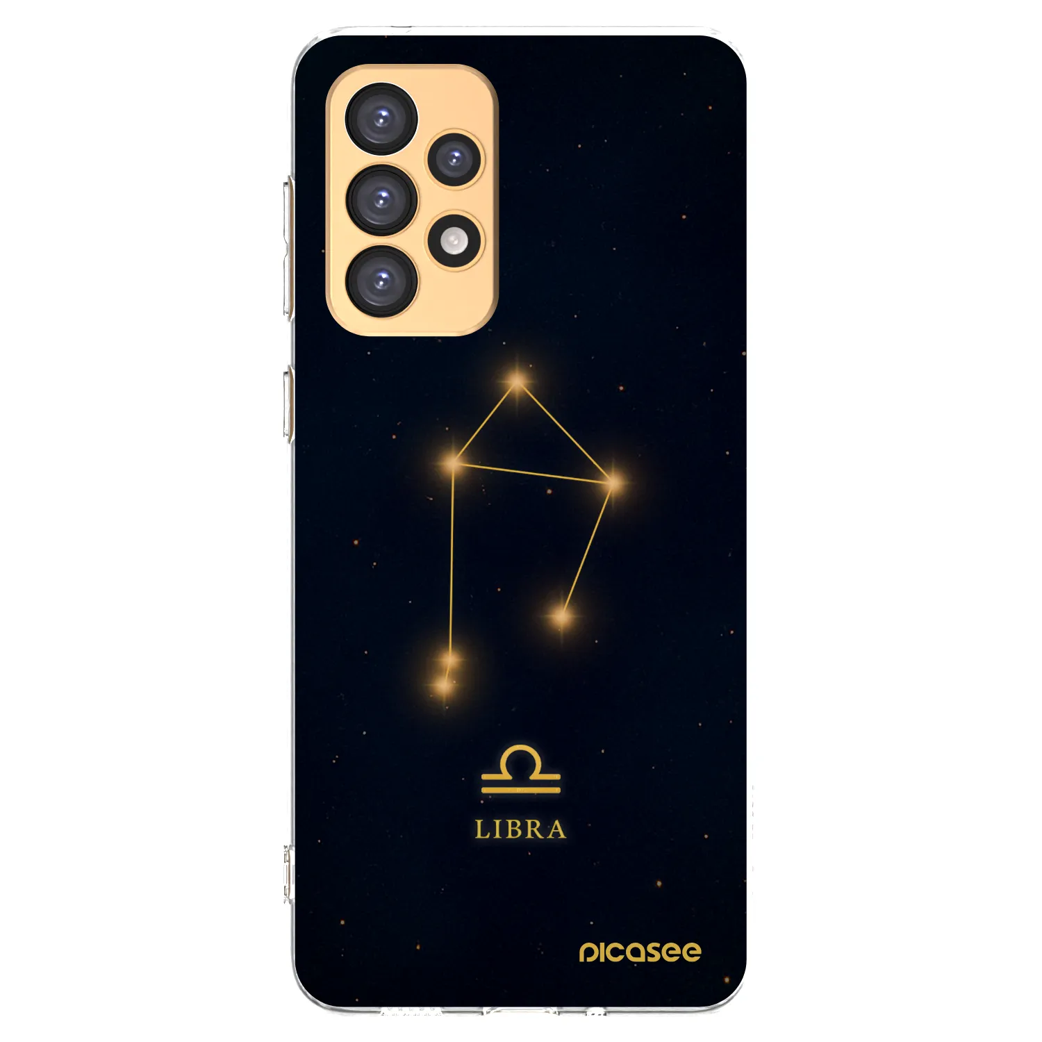 Picasee Samsung Galaxy A33 5G A336 Hülle - Transparentes Silikon - LIBRA
