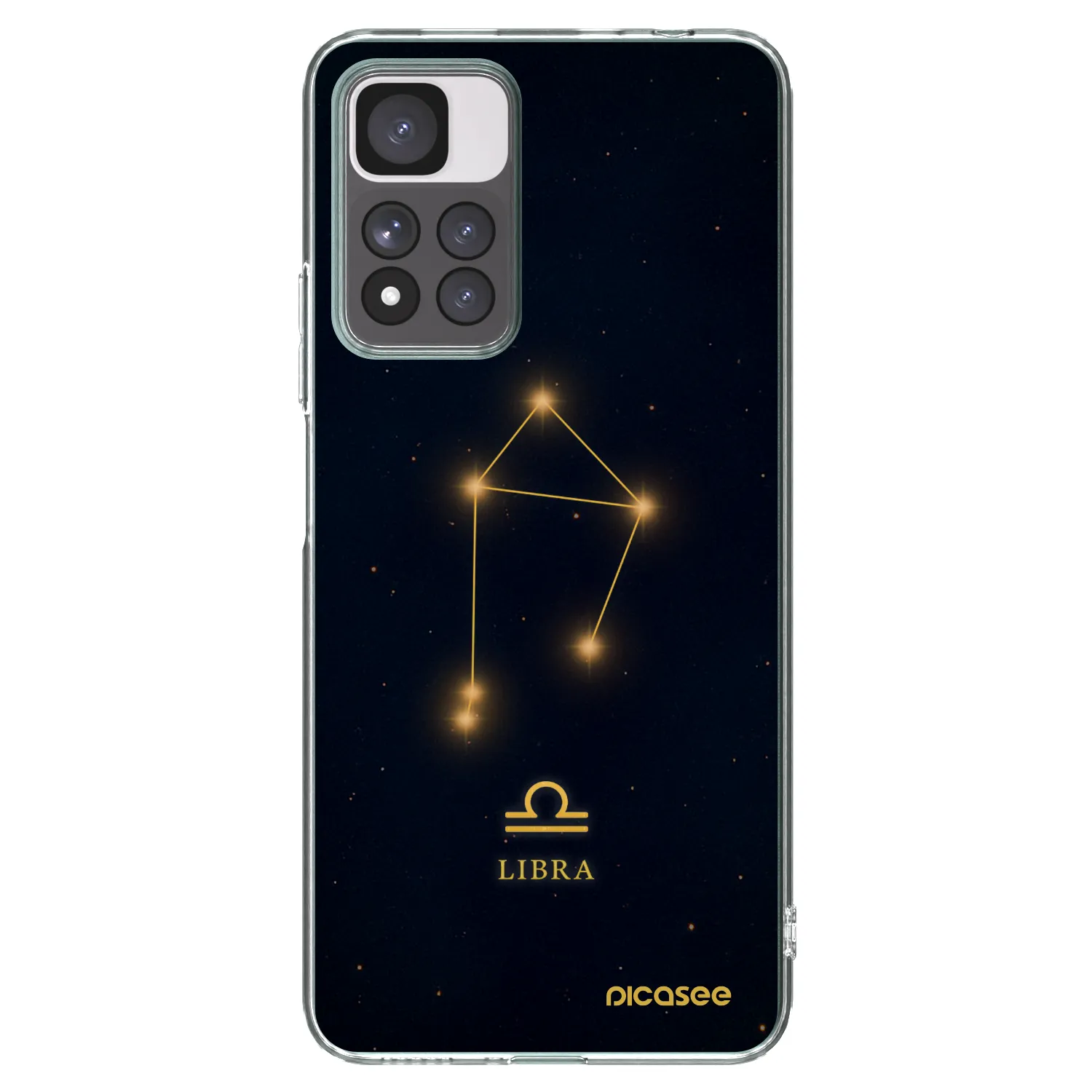 Picasee Xiaomi Redmi Note 11 Pro+ 5G Hülle - Transparentes Silikon - LIBRA