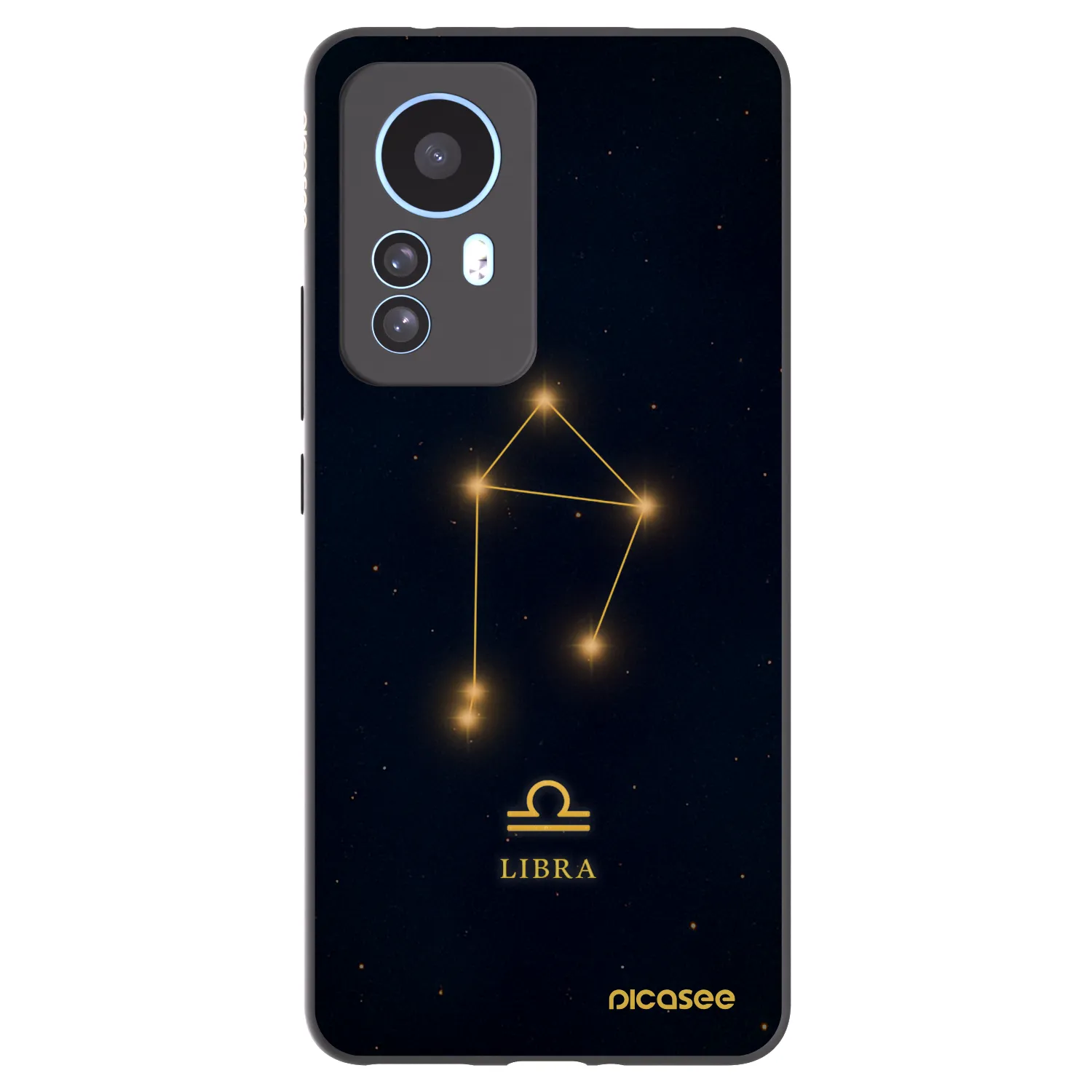 Picasee Xiaomi 12T Pro Hülle - Schwarzes Silikon - LIBRA
