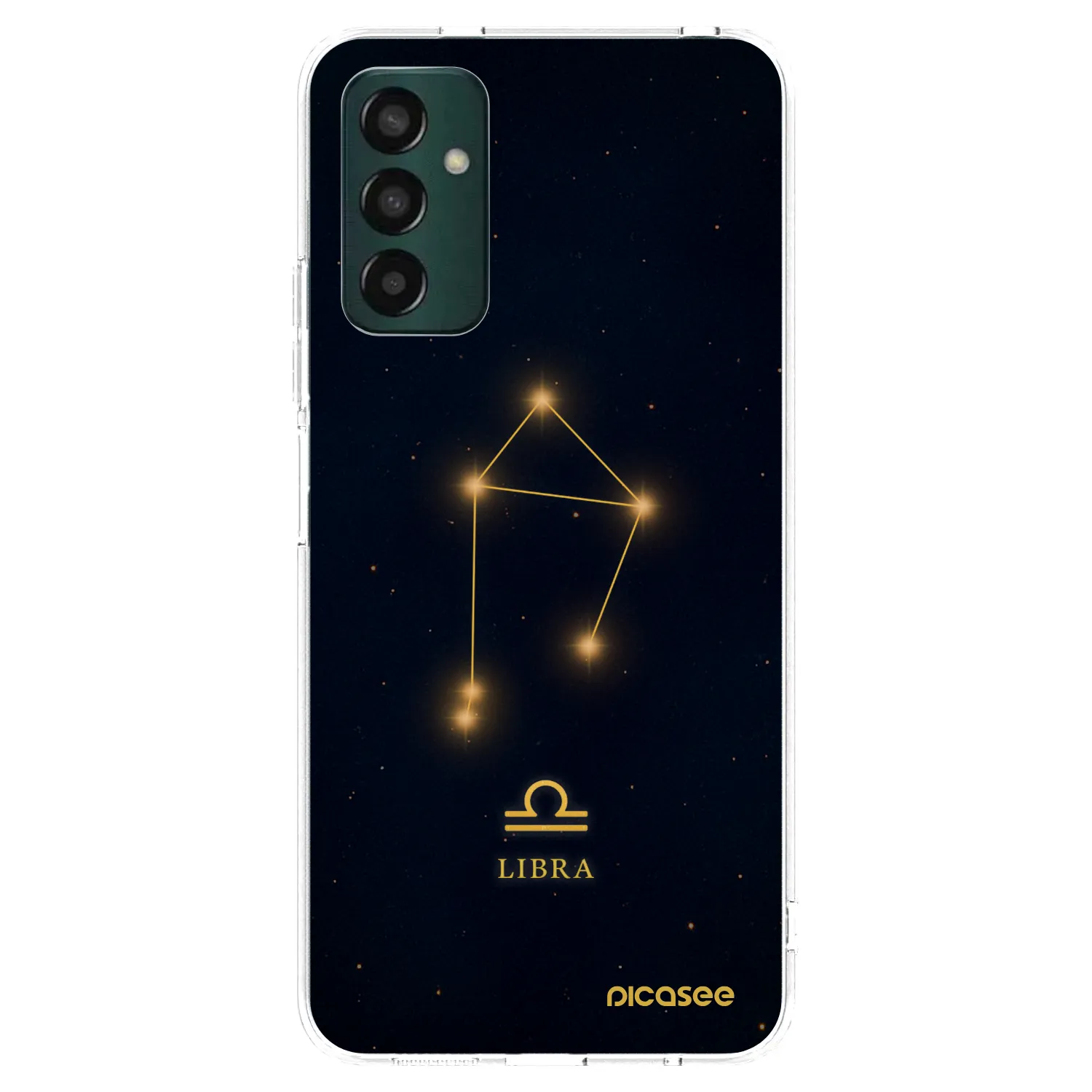 Picasee Samsung Galaxy M23 5G Hülle - Transparentes Silikon - LIBRA