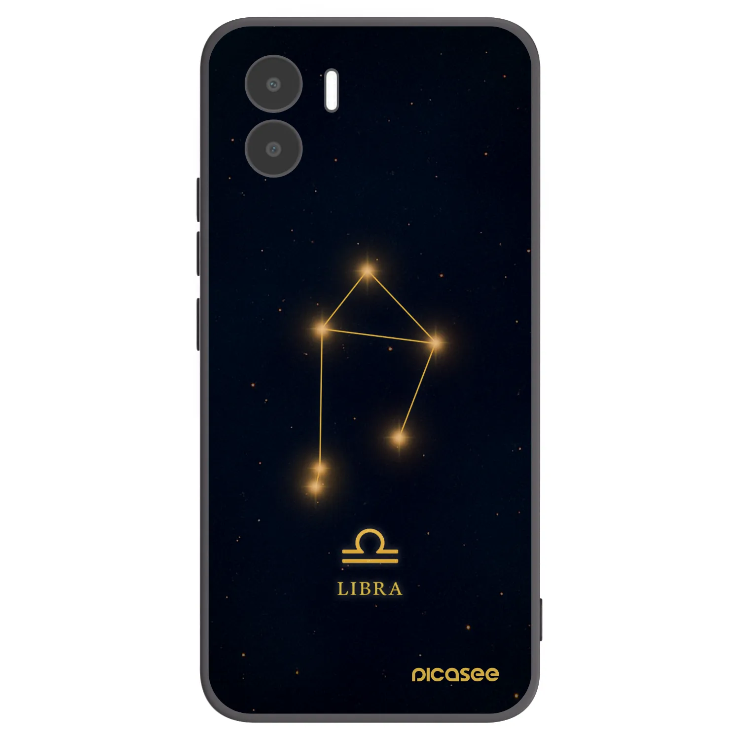 Picasee Xiaomi Redmi A1 Hülle - Schwarzes Silikon - LIBRA