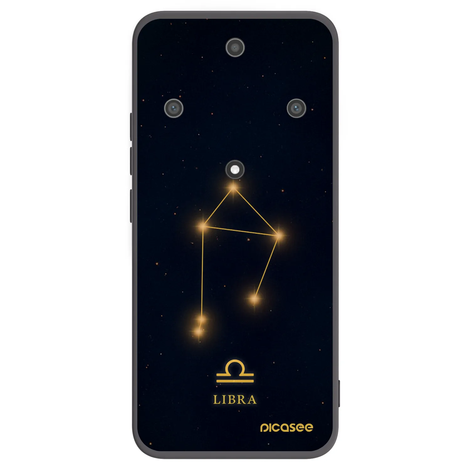 Picasee Honor Magic5 Lite 5G Hülle - Schwarzes Silikon - LIBRA