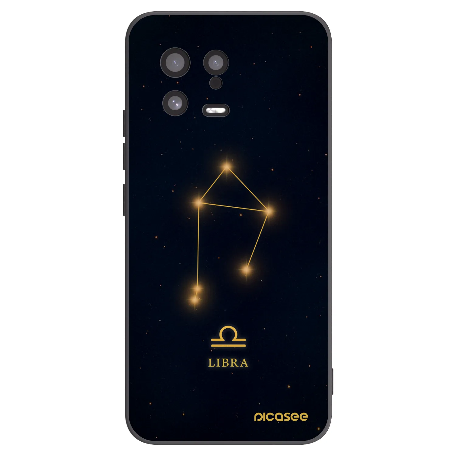 Picasee Xiaomi 13 Hülle - Schwarzes Silikon - LIBRA