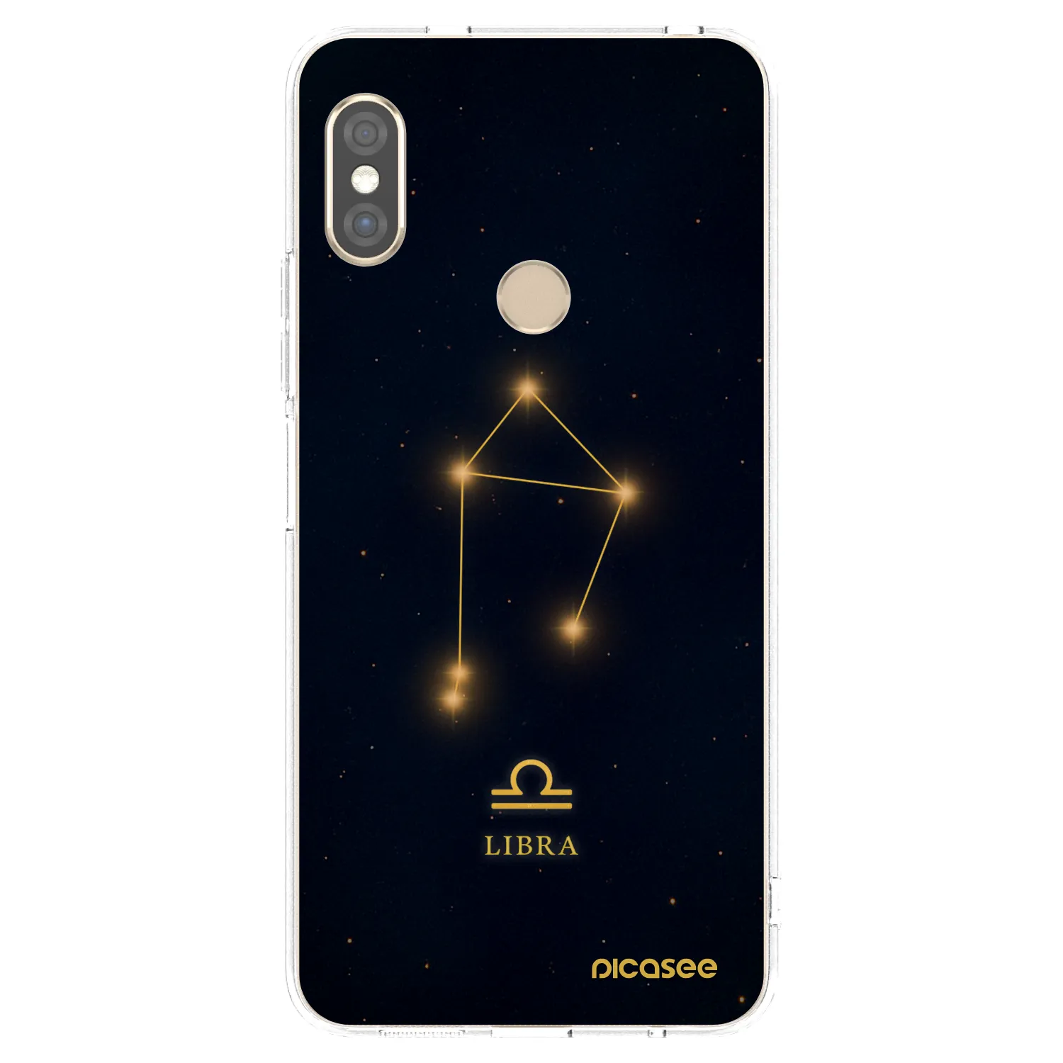 Picasee Xiaomi Redmi Note 5 Global Hülle - Transparentes Silikon - LIBRA