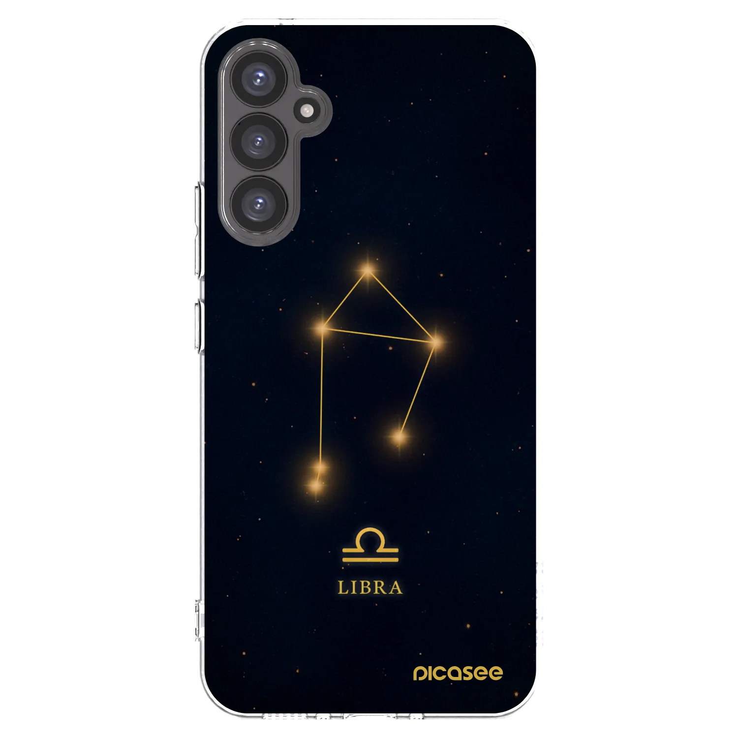 Picasee Samsung Galaxy A34 5G A346B Hülle - Transparentes Silikon - LIBRA