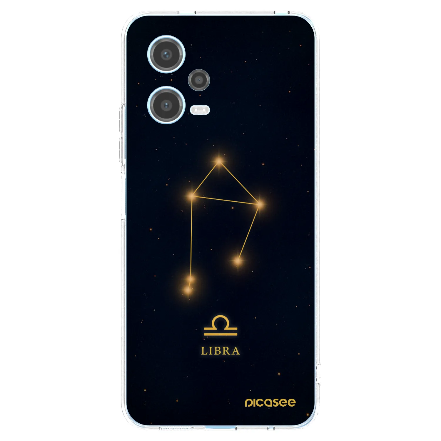 Picasee Xiaomi Redmi Note 12 5G Hülle - Transparentes Silikon - LIBRA