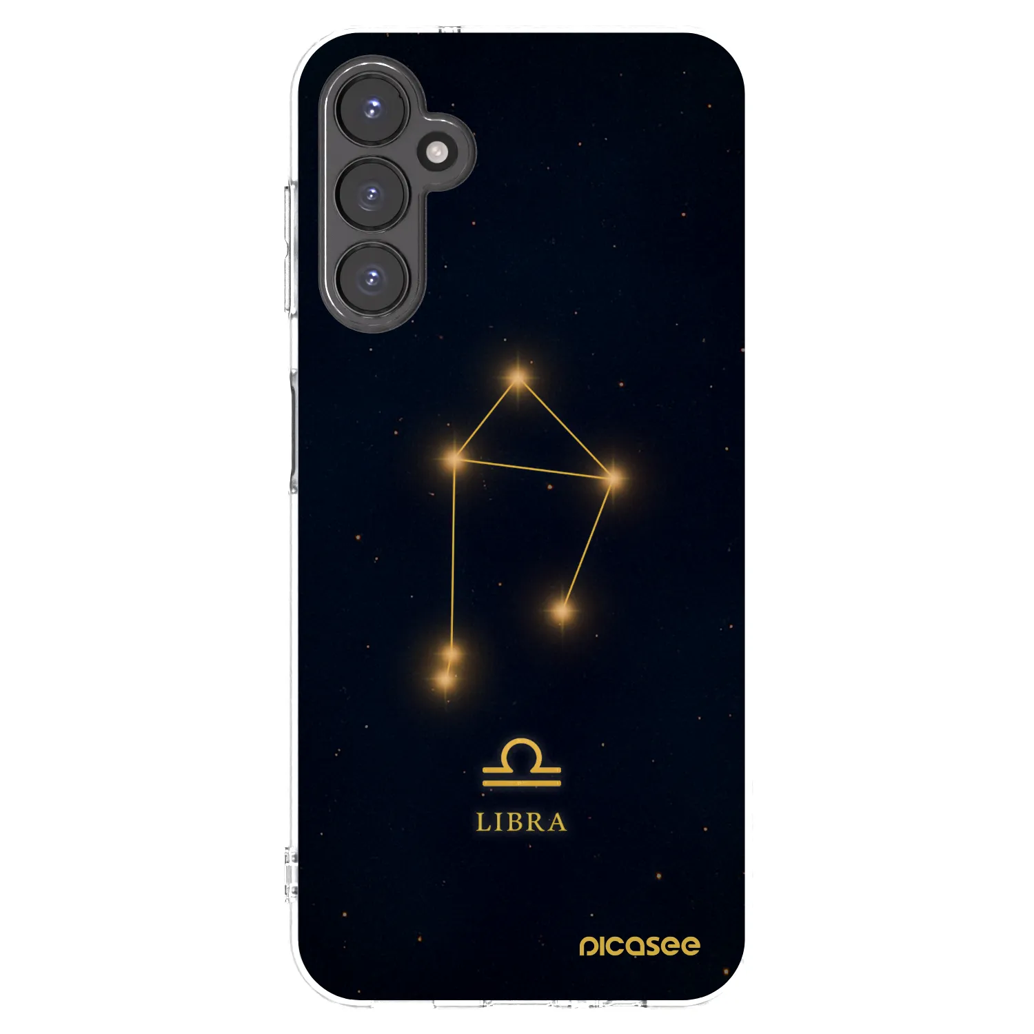 Picasee Samsung Galaxy A14 5G A146P Hülle - Transparentes Silikon - LIBRA