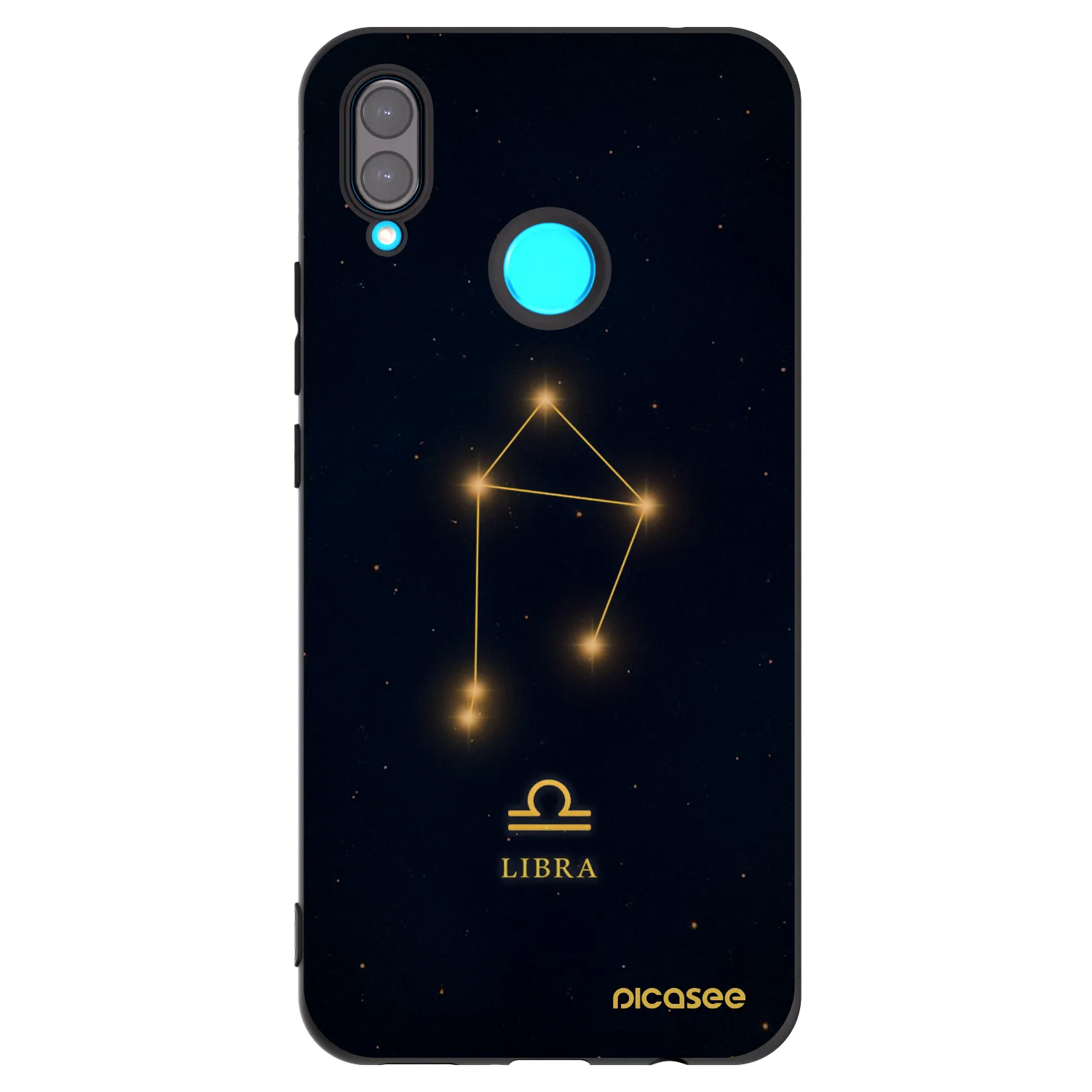 Picasee Huawei Nova 3 Hülle - Schwarzes Silikon - LIBRA