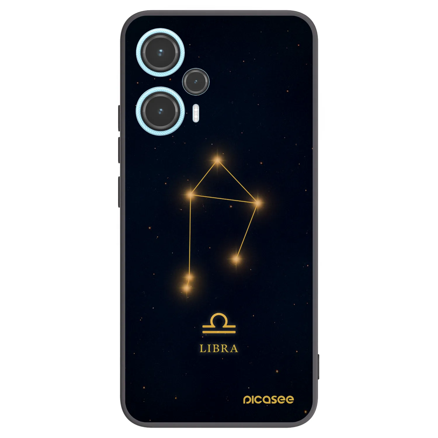 Picasee Xiaomi Poco F5 Hülle - Schwarzes Silikon - LIBRA