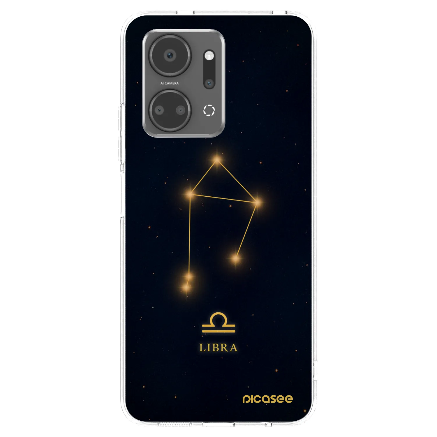 Picasee Honor X7a Hülle - Transparentes Silikon - LIBRA