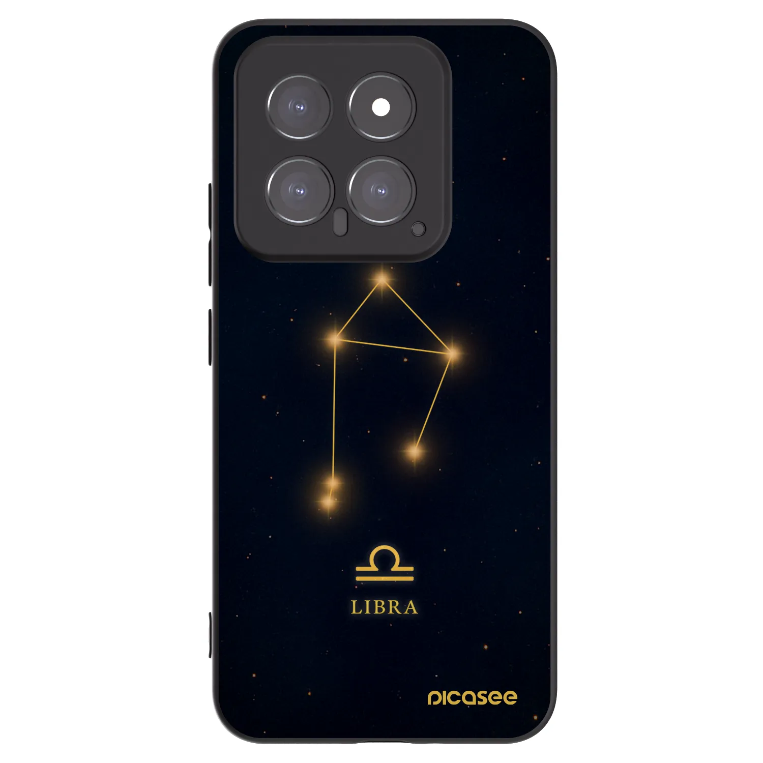 Picasee Xiaomi 14 Hülle - Schwarzes Silikon - LIBRA