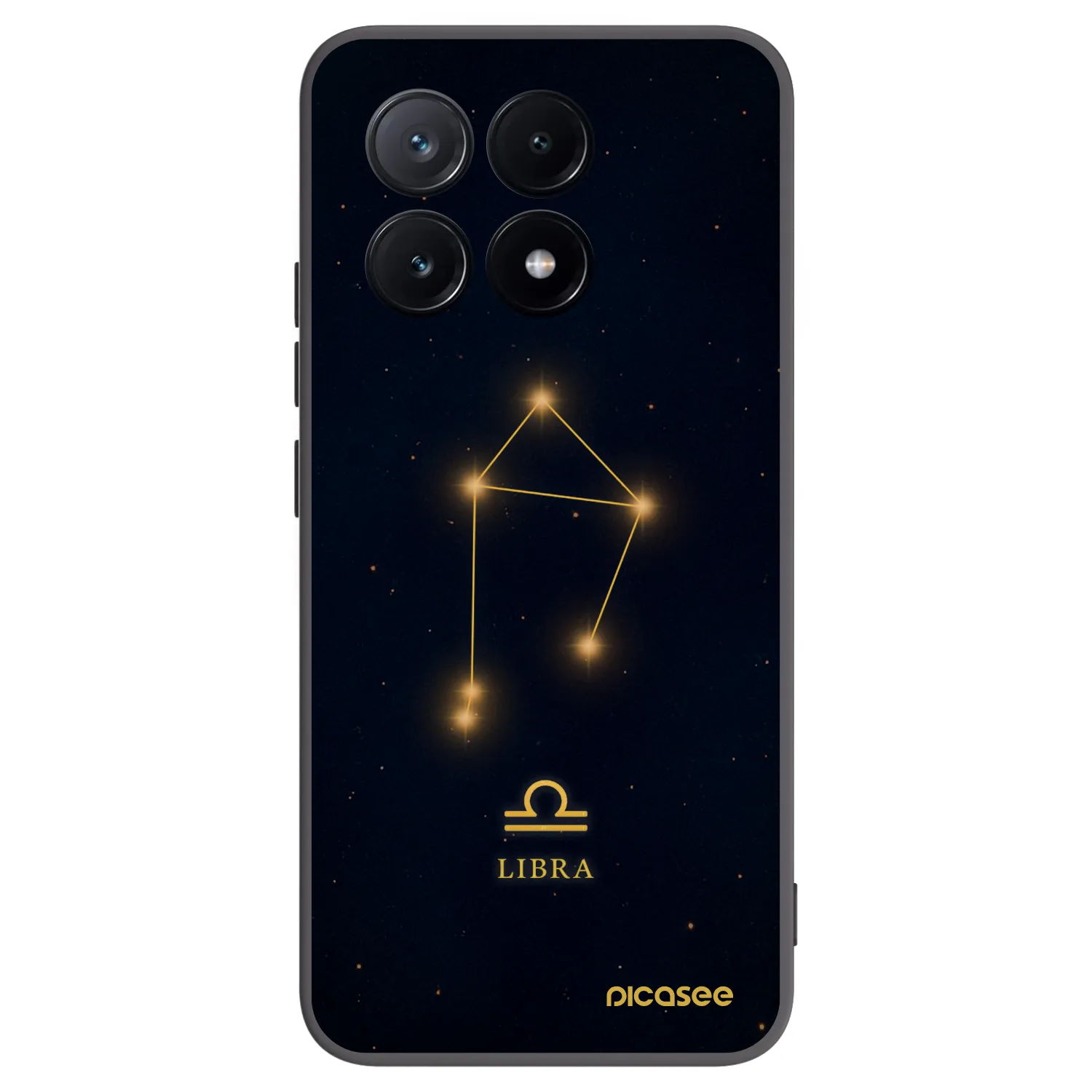 Picasee Xiaomi Poco X6 Pro Hülle - Schwarzes Silikon - LIBRA