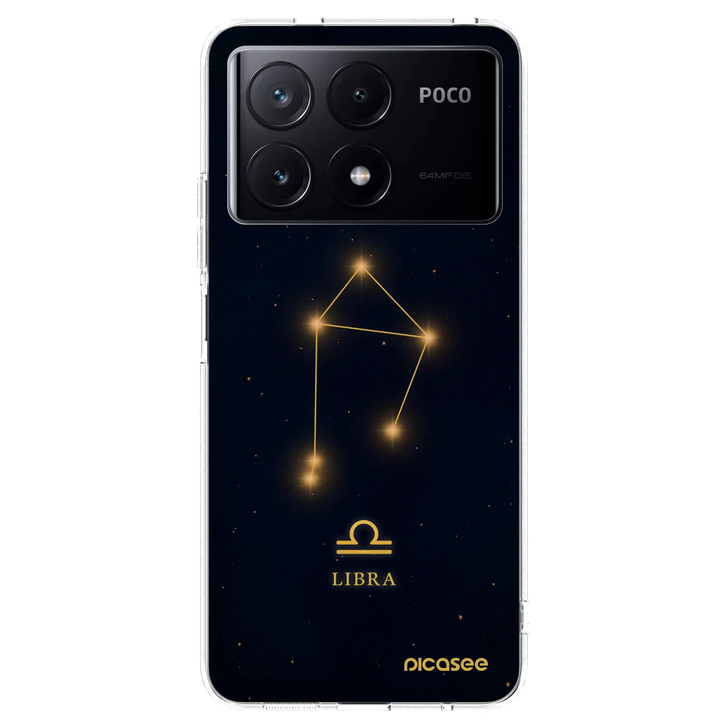 Picasee Xiaomi Poco X6 Pro Hülle - Transparentes Silikon - LIBRA