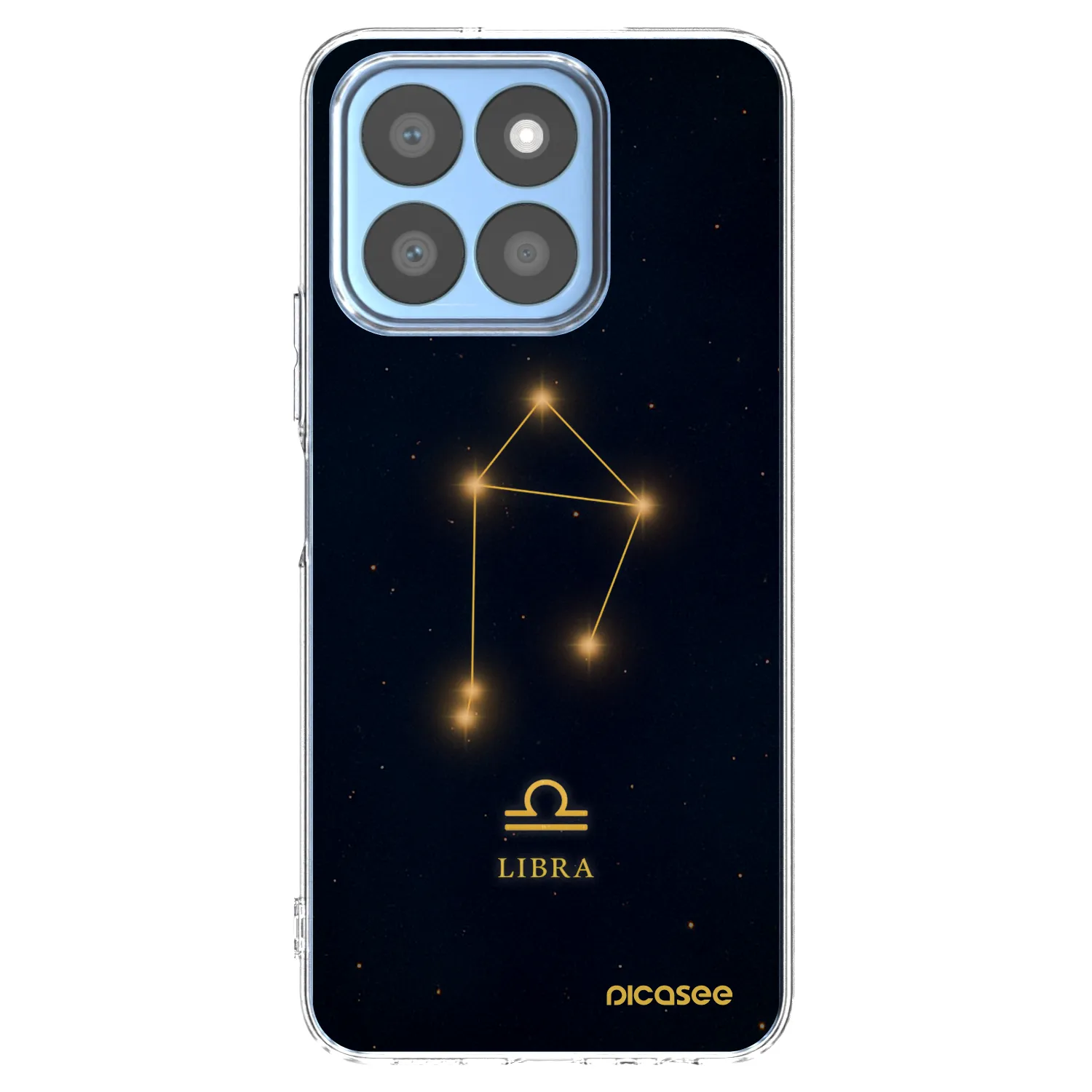 Picasee Honor X8b Hülle - Transparentes Silikon - LIBRA