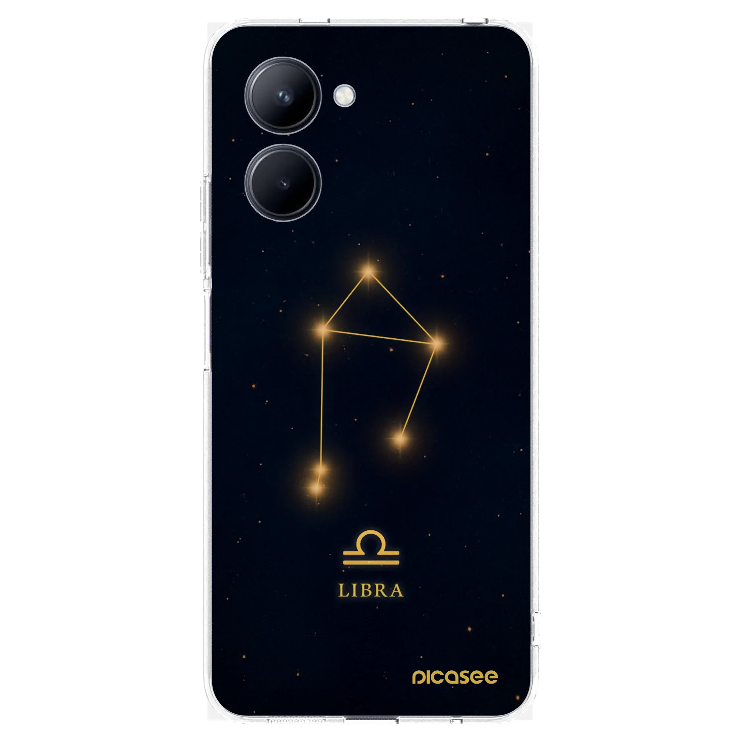 Picasee Realme C33 (2023) Hülle - Transparentes Silikon - LIBRA