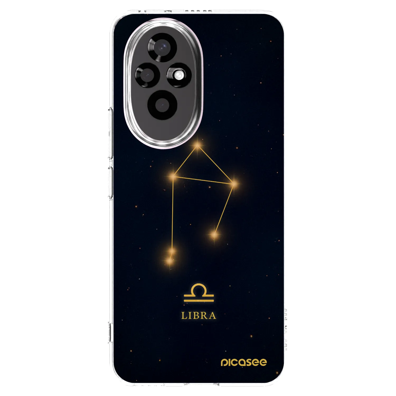 Picasee Honor 200 5G Hülle - Transparentes Silikon - LIBRA