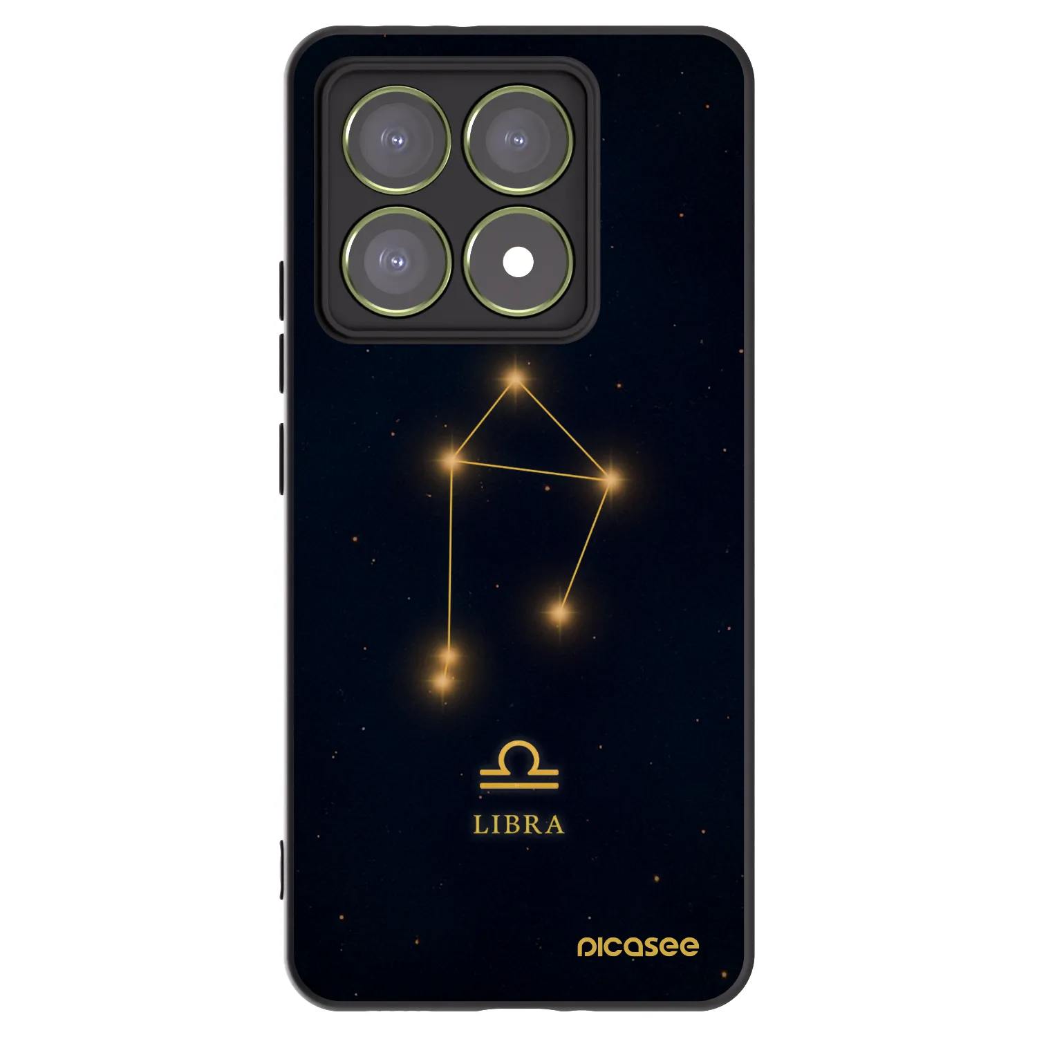Picasee Xiaomi 14T Hülle - Schwarzes Silikon - LIBRA