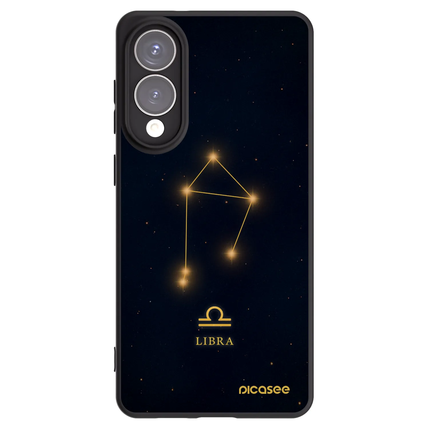 Picasee Samsung Galaxy S25 Edge 5G Hülle - Schwarzes Silikon - LIBRA