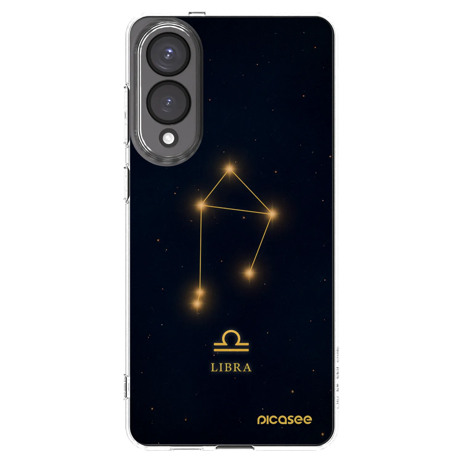 Picasee Samsung Galaxy S25 Edge 5G Hülle - Transparentes Silikon - LIBRA