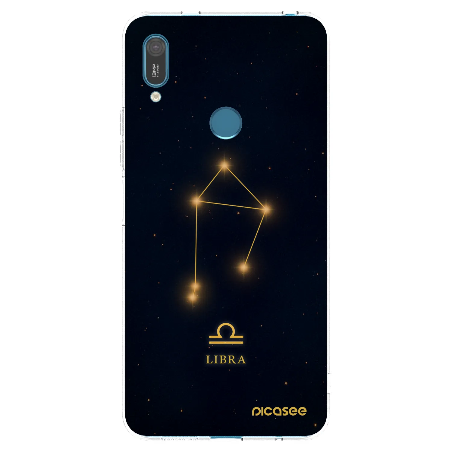 Picasee Huawei Y7 2019 Hülle - Transparentes Silikon - LIBRA