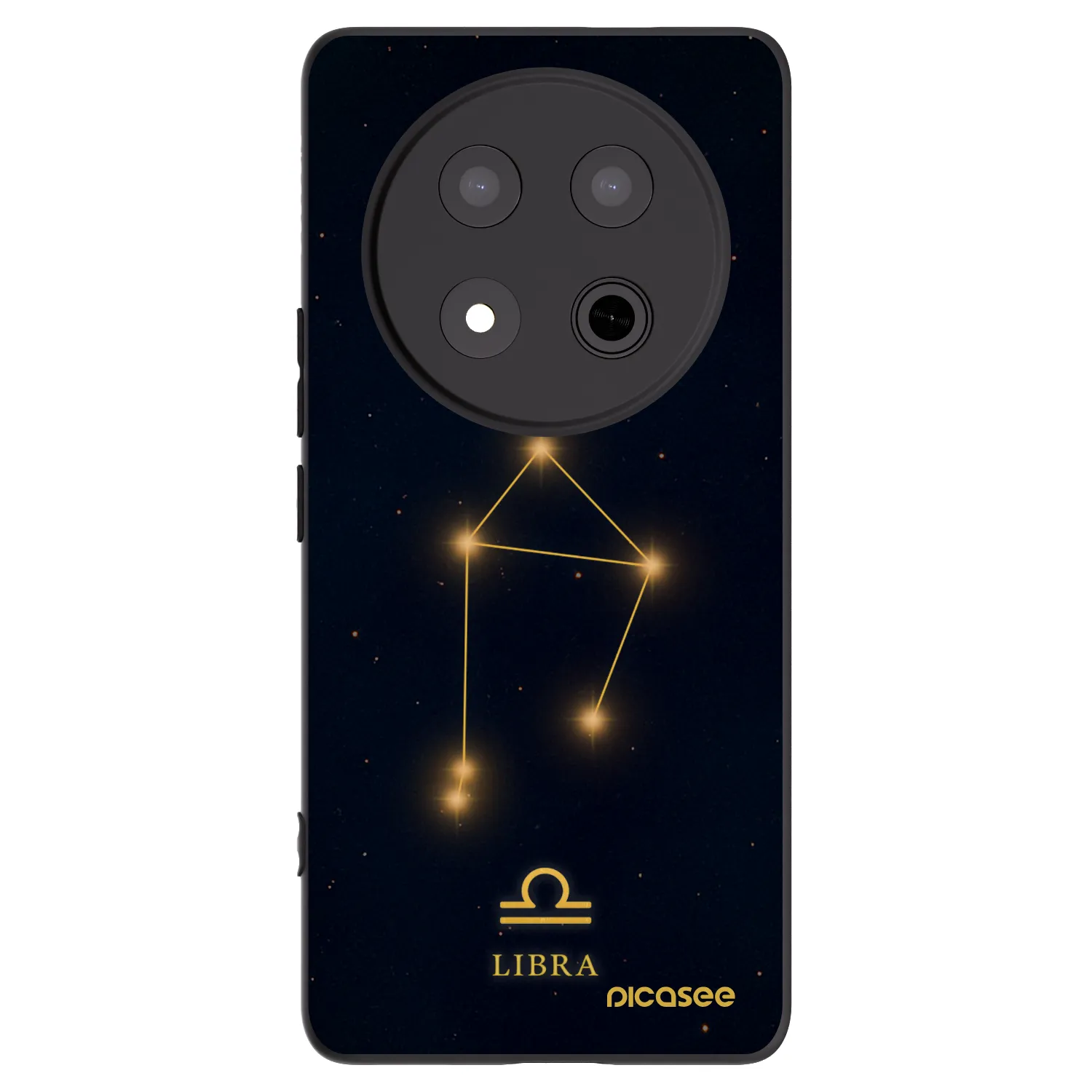 Picasee Honor Magic7 Lite 5G Hülle - Schwarzes Silikon - LIBRA