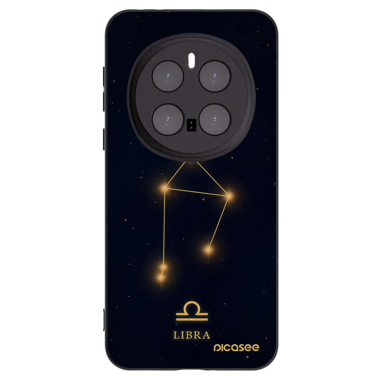 Picasee Honor Magic7 Pro 5G Hülle - Schwarzes Silikon - LIBRA
