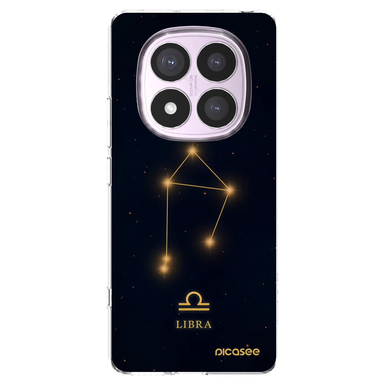 Picasee Xiaomi Redmi Note 14 Pro 4G Hülle - Transparentes Silikon - LIBRA
