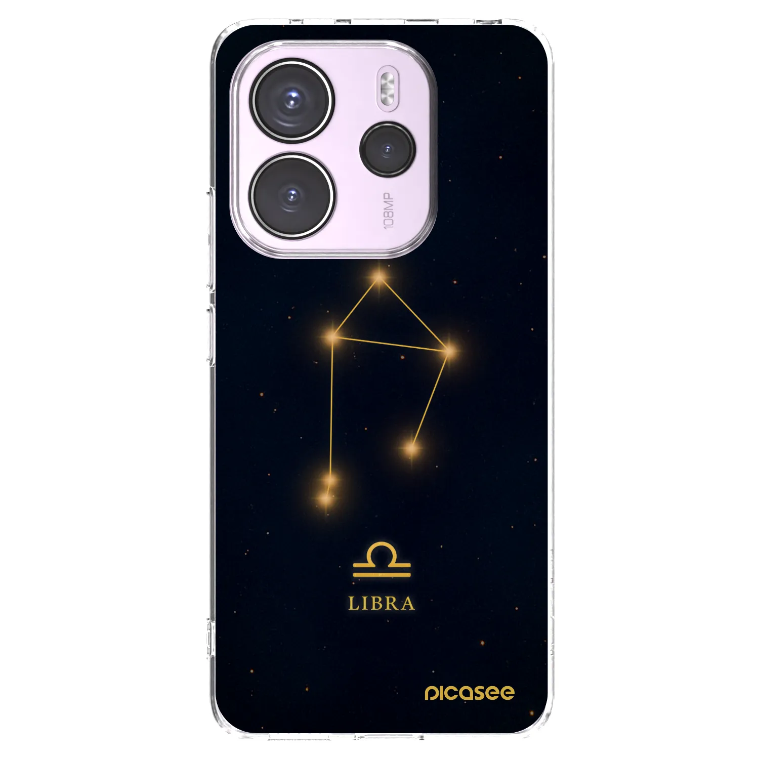 Picasee Xiaomi Redmi Note 14 4G Hülle - Transparentes Silikon - LIBRA
