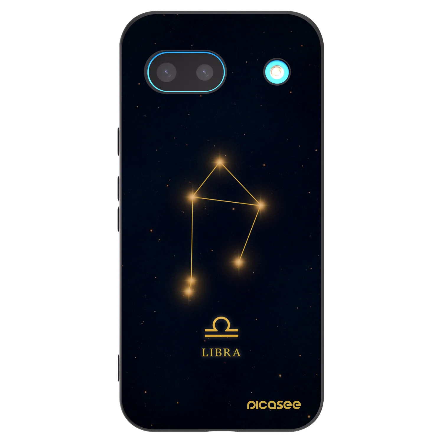 Picasee Google Pixel 8 Hülle - Schwarzes Silikon - LIBRA