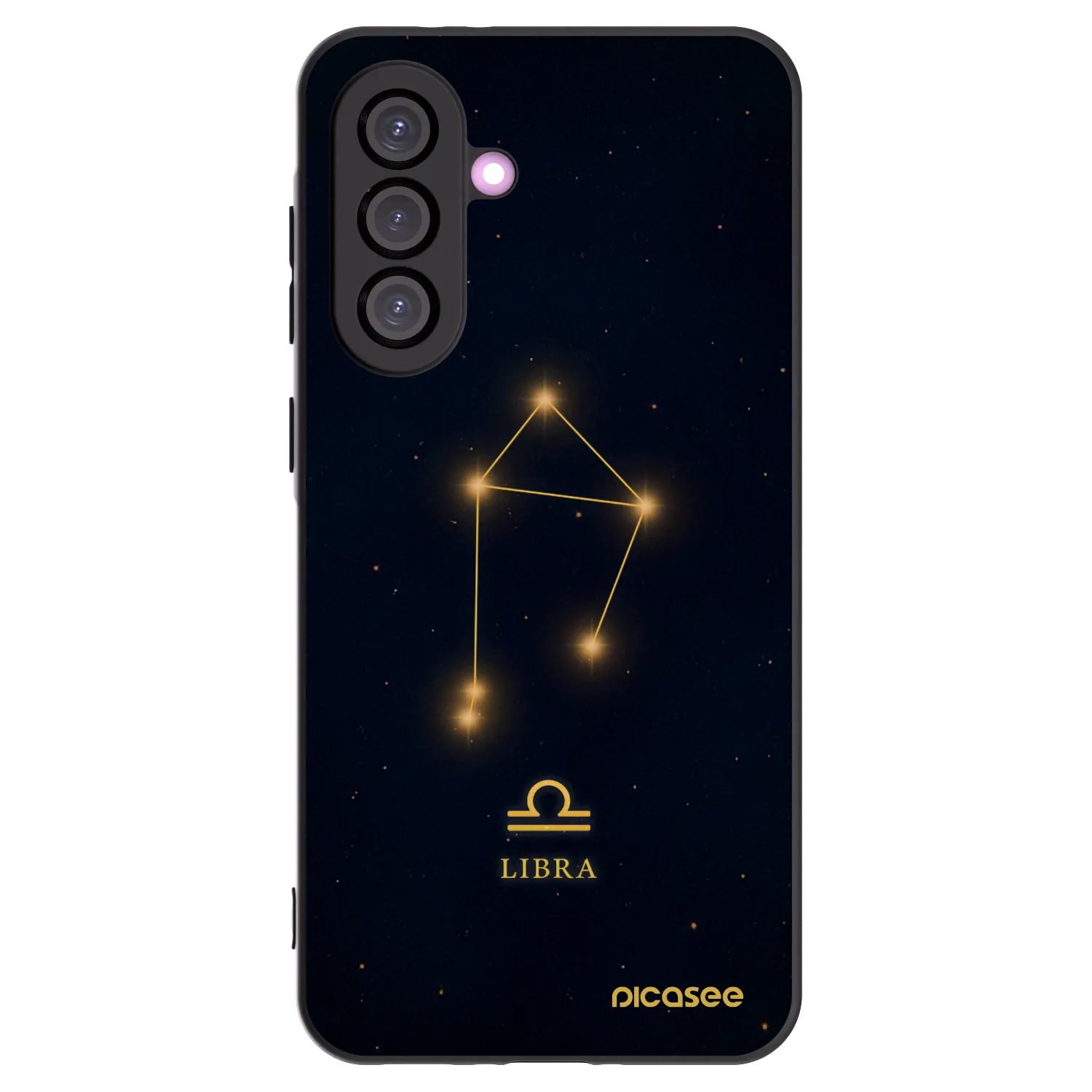 Picasee Samsung Galaxy A56 5G A566B Hülle - Schwarzes Silikon - LIBRA