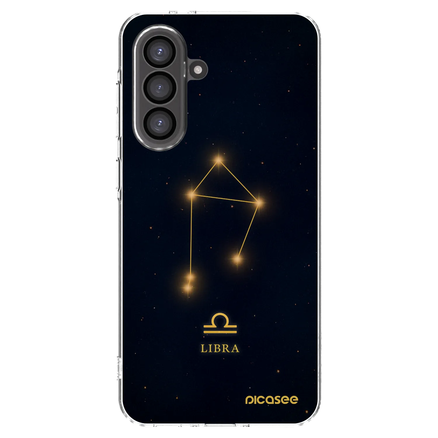 Picasee Samsung Galaxy A36 5G Hülle - Transparentes Silikon - LIBRA