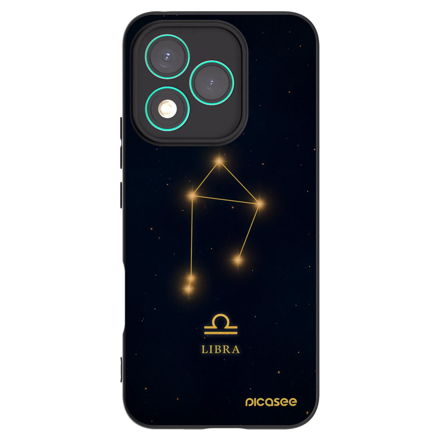 Picasee Honor 400 Lite 5G Hülle - Schwarzes Silikon - LIBRA
